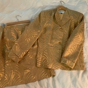 Gold Cocktail Suit